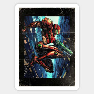 Metroid Sticker